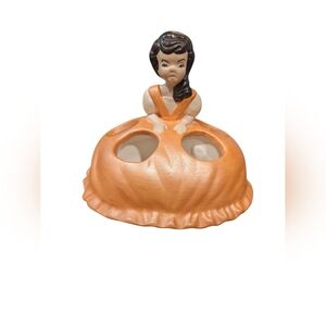 Vintage Ceramic Lipstick Holder